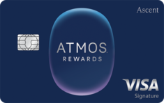 Atmos Rewards Ascent Visa Signature Credit Card card art