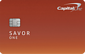 Capital One SavorOne Cash Rewards Credit Card card art