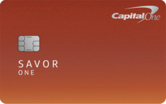 Capital One SavorOne Cash Rewards card art