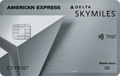 Delta SkyMiles Platinum American Express Card card art