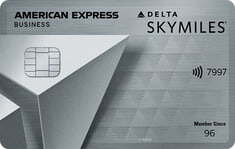 Delta SkyMiles Platinum Business American Express Card card art