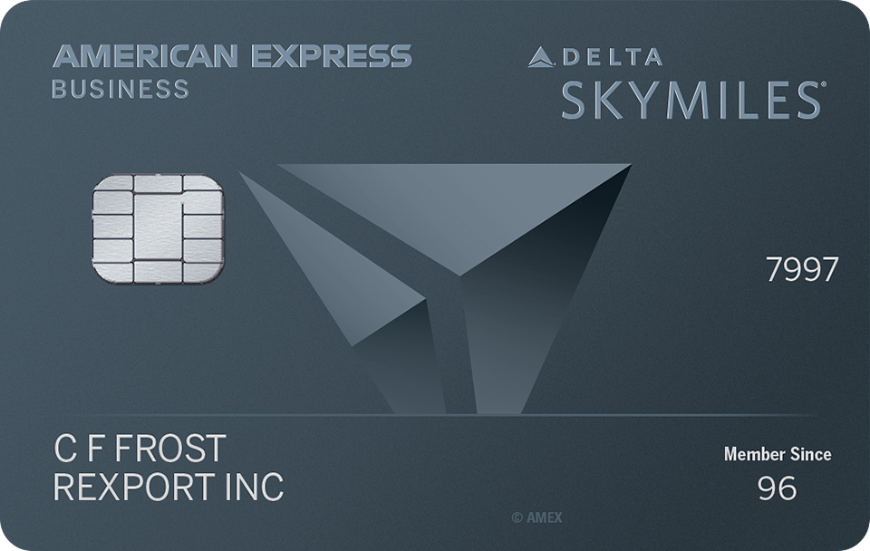 Delta SkyMiles Reserve Business American Express Card card art