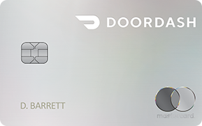 DoorDash Rewards Mastercard card art