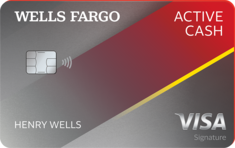 Wells Fargo Active Cash Card card art
